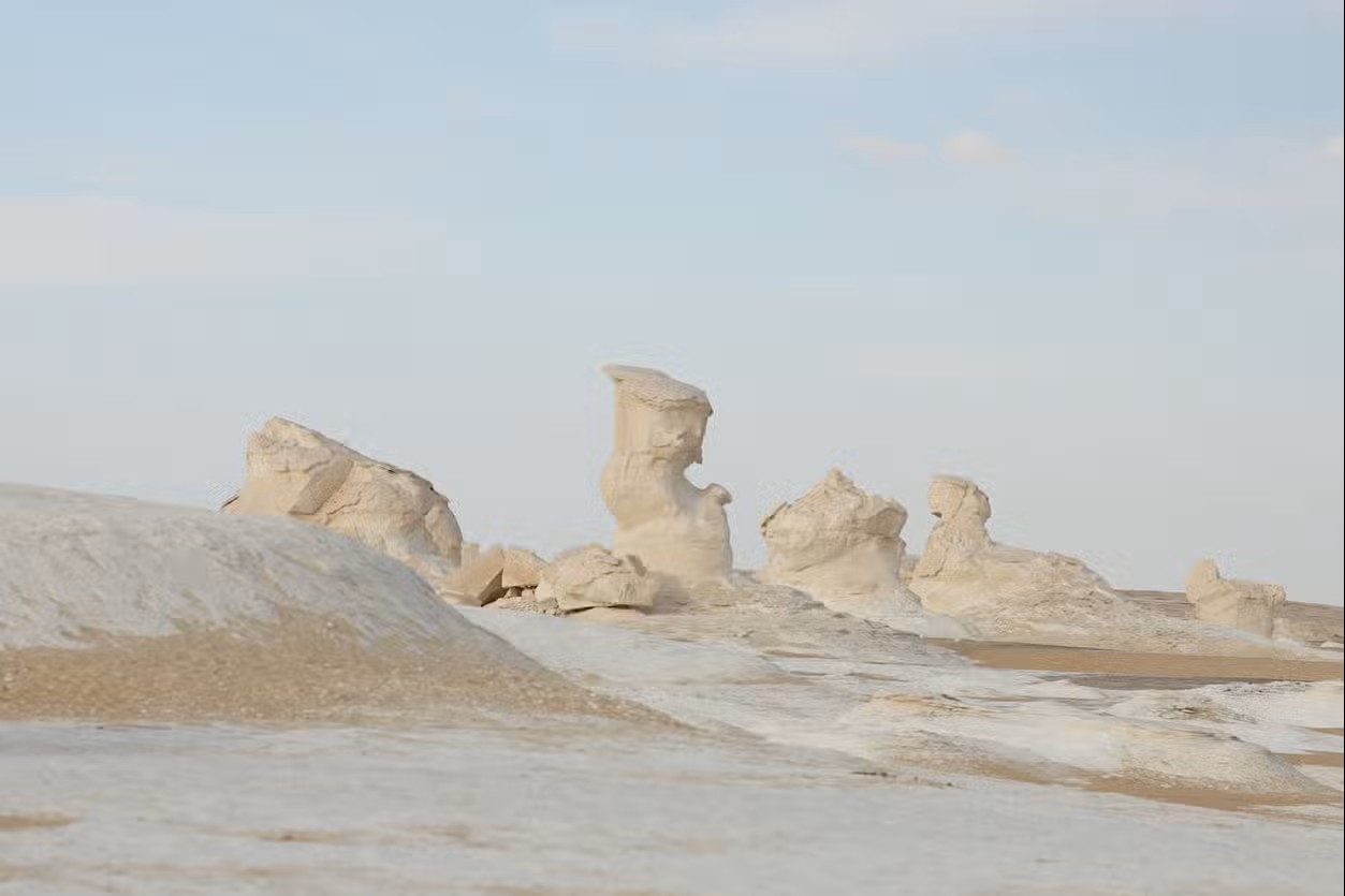 Tour privado de 2 o 3 días al desierto blanco y al oasis de Bahariya