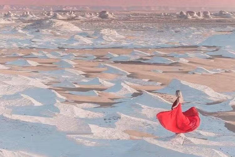 Excursión privada de 4 días al Desierto Blanco y los oasis de Fayún y Bahariya